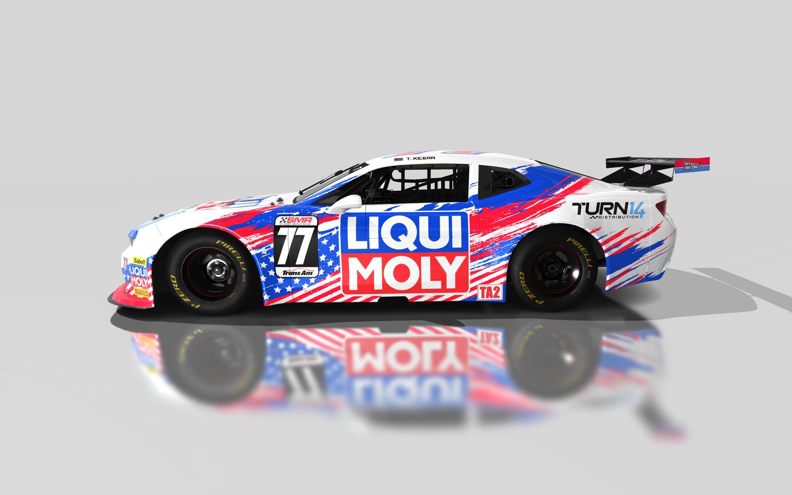 Stevens-Miller Racing Extends Partnership with LIQUI MOLY and Turn14 Distribution, Tyler Kicera to Drive No. 77 Camaro in TA2